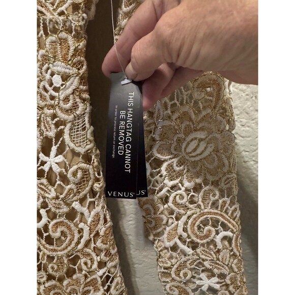 Venus Special Occasion Dress Lace design,cut out back Size 8 - Picture 5 of 9